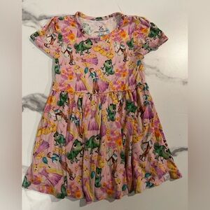 Little Snuggles Tangled dress size 2
